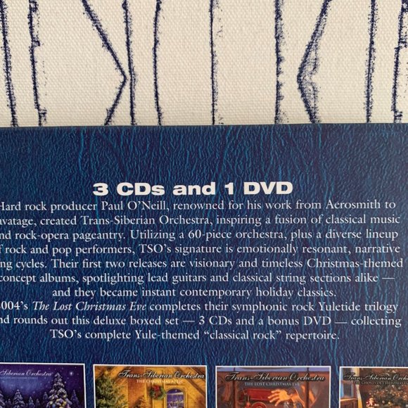Rare Find! TSO Christmas Trilogy DVD, Book & CD's LIKE NEW - Picture 3 of 8